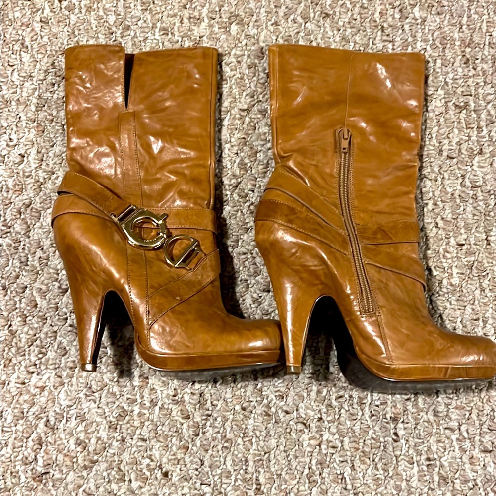 Jessica Simpson heeled boots